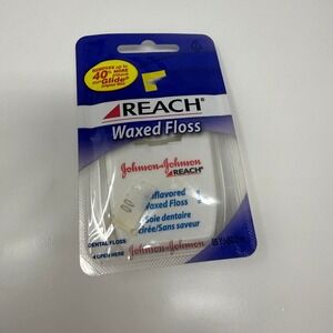 Johnson & Johnson Reach Dental Floss UNFLAVORED WAXED FLOSS‎ 55 yd
